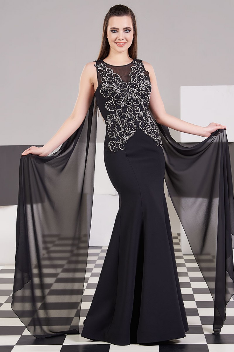 Cenker Evening Dress Model 7068