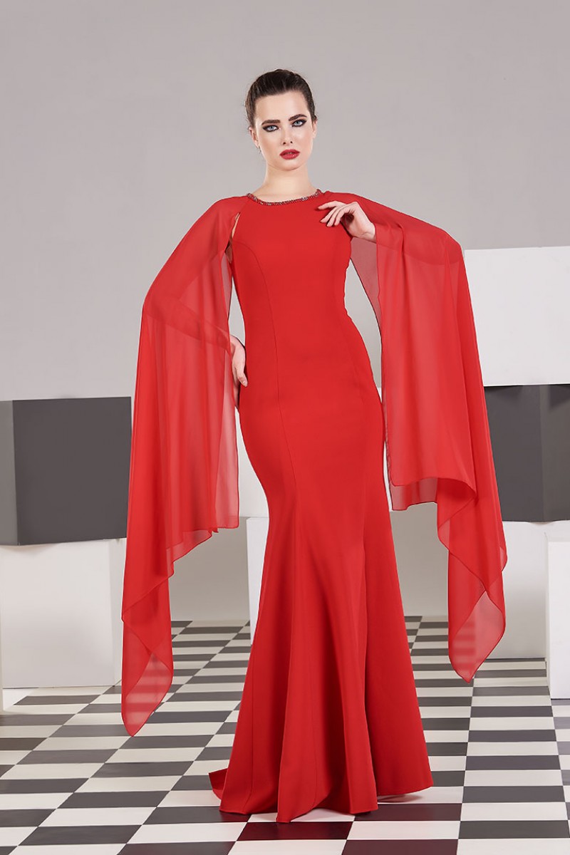 Cenker Evening Dress Model 7550
