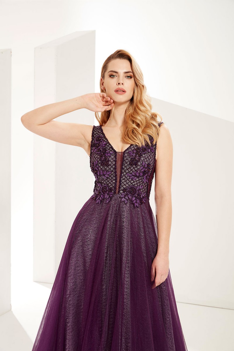 Cenker Evening Dress Model 2041